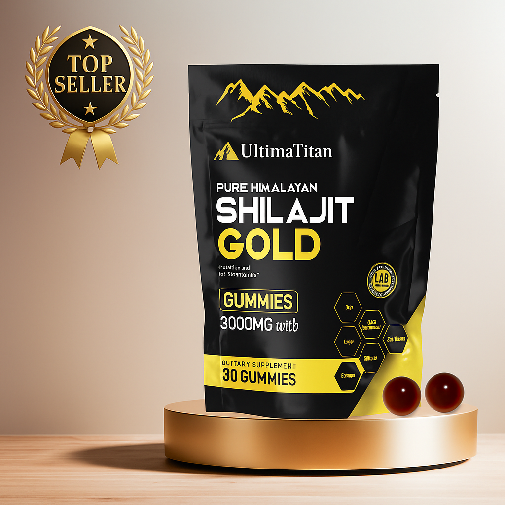ULTIMATITAN Pure Shilajit Gummies - Now 6-in-1 Support